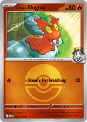 Ethan's Slugma (Poke Ball) 023/217 Reverse Holo | Mega Evolution – Ascended Heroes by Worth the XP on MYNTED