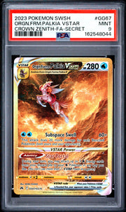 PSA 9 Origin Forme Palkia VSTAR (Secret) Crown Zenith: Galarian Gallery Secret Rare GG67/GG70v