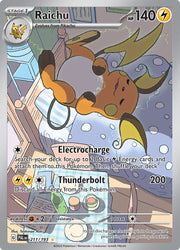 raichu paldea evolved 211/193