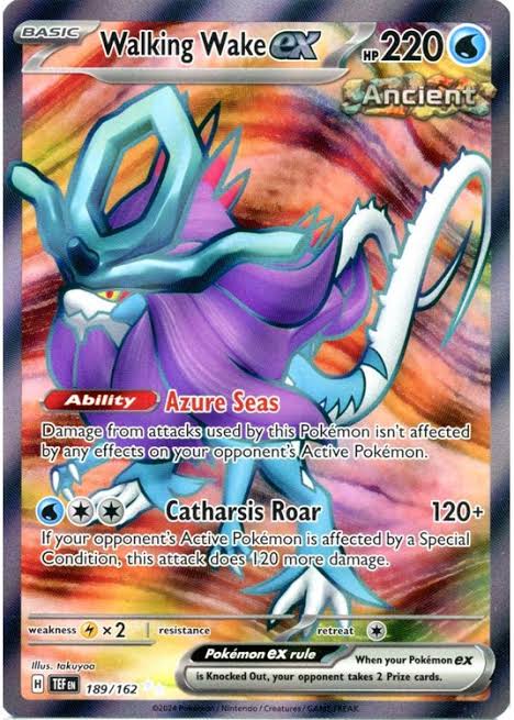 walking wake ex temporal forces 189/162