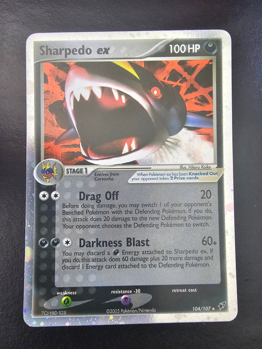 EX Deoxys Sharpedo ex 104 - LP by PlayVault on MYNTED