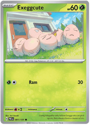 Exeggcute 001/131 Reverse Holo | Scarlet & Violet – Prismatic Evolutions by Worth the XP on MYNTED