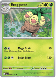 Exeggutor 002/131 Uncommon | Scarlet & Violet – Prismatic Evolutions by Worth the XP on MYNTED