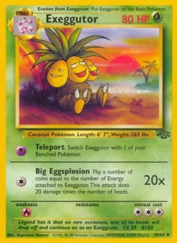 Exeggutor - 35/64 by PokeCollect on MYNTED