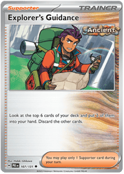 Explorer's Guidance 107/131 Uncommon | Scarlet & Violet – Prismatic Evolutions by Worth the XP on MYNTED