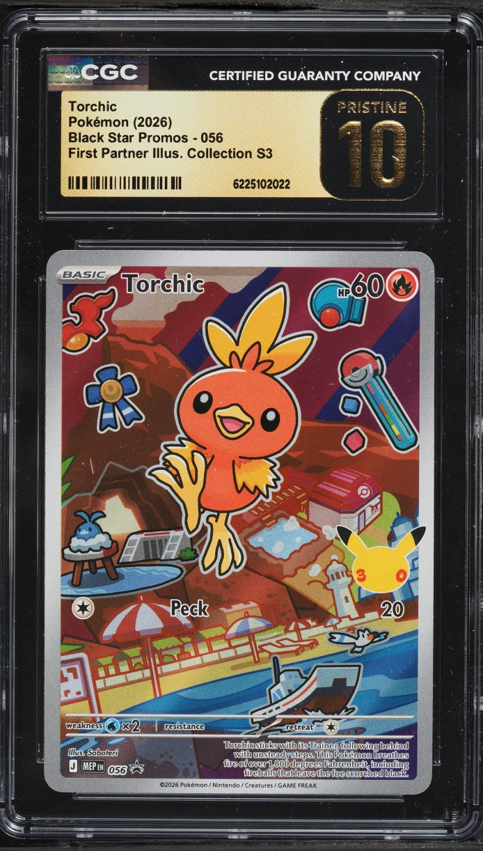 Torchic 056 (First Partner Illustration Collection S3)