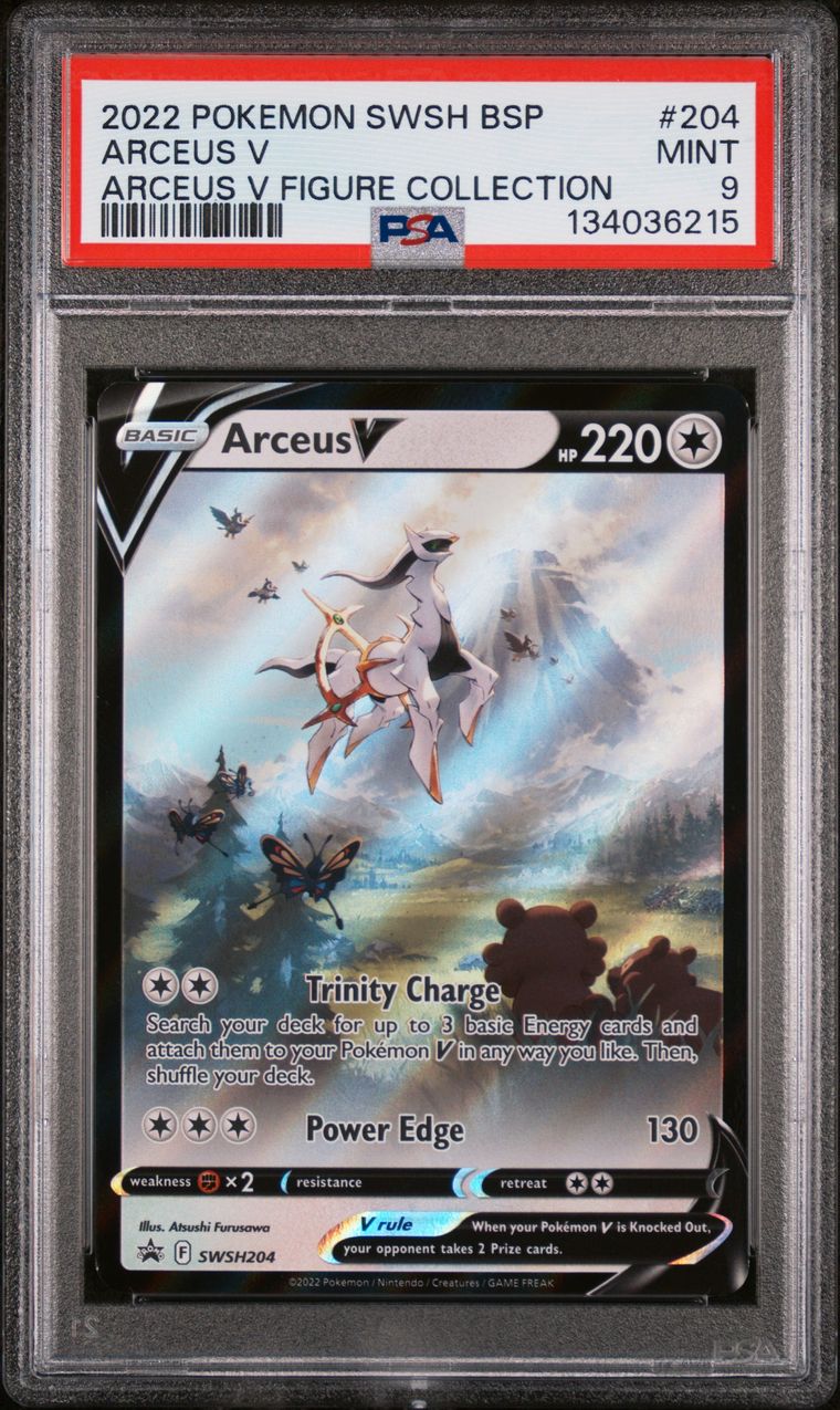 PSA 9 Arceus V Sword & Shield Promo Promo SWSH204