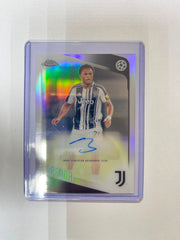 Lois Openda Auto - 25-26 Topps Chrome UEFA Club Competitions