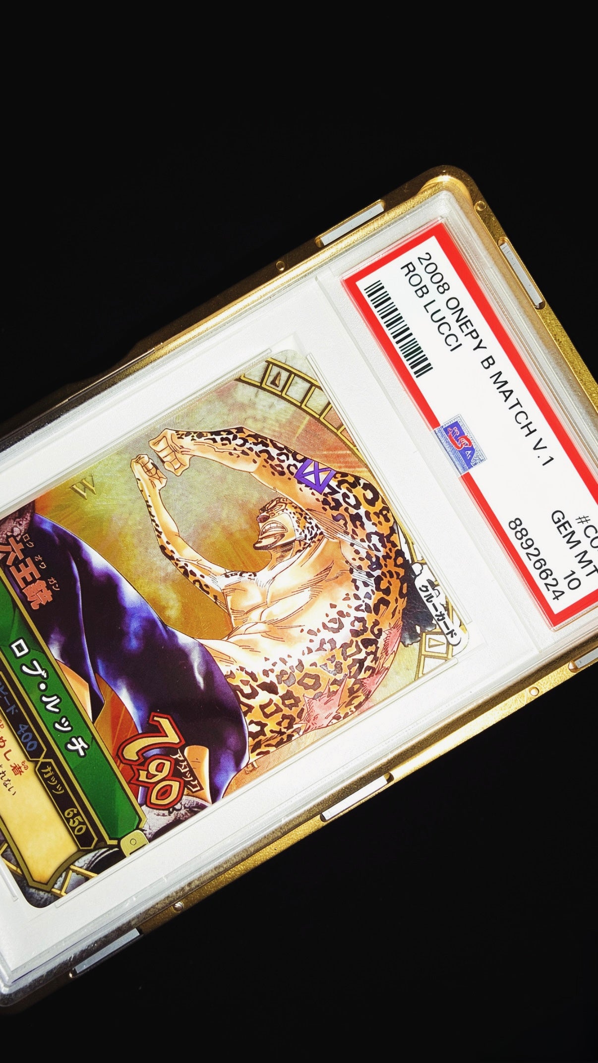 PSA 10 - One Piece Vintage - Rob Lucci - 4 Stars - One Py Berry Match