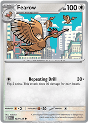 Fearow 103/132 Common | Mega Evolution by Worth the XP on MYNTED
