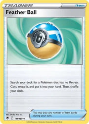 Feather Ball - 141/189 - Reverse Holofoil by The Archive Stop on MYNTED