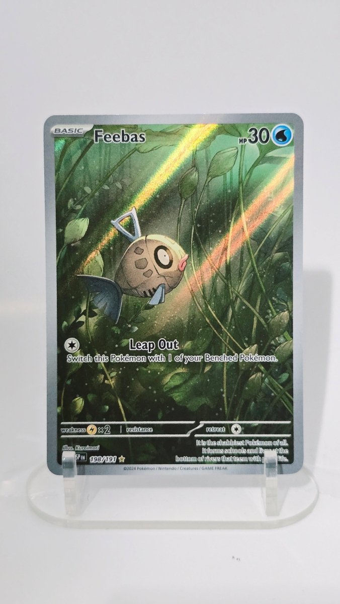 Feebas - Surging Sparks - IR 198/191 - English by MechaKai Collectibles on MYNTED