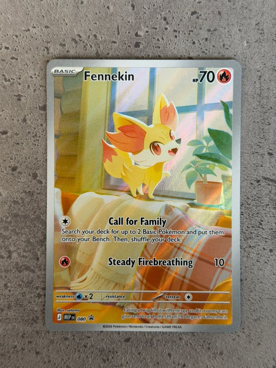 Fennekin Mega Evolutions Promo 080 by The Greatest on MYNTED