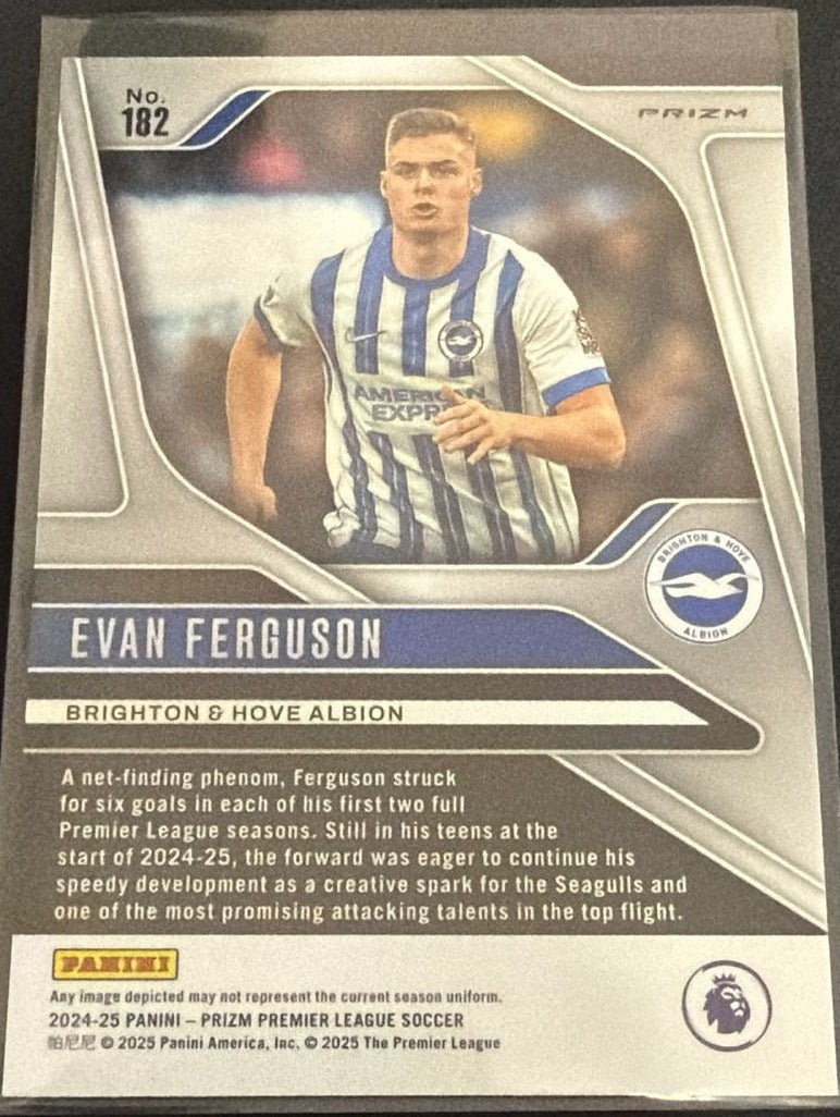 2024-25 Panini Prizm Premier League Evan Ferguson #182 Choice