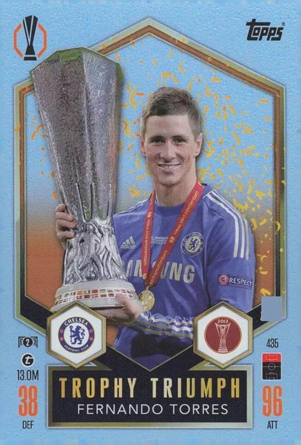 Fernando Torres Trophy Triumph Topps 435 by Cards Corner on MYNTED