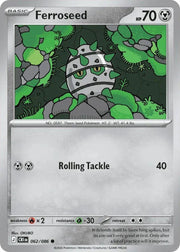 Ferroseed 062/086 · Reverse Holofoil (Chaos Rising) by Meeho Collectz on MYNTED