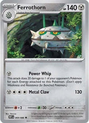 Ferrothorn White Flare Uncommon 069/086 Reverse Holofoil by Fabio’s Black Box on MYNTED