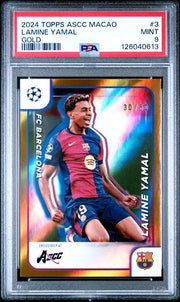PSA 9 2024 Topps ASCC Macao - Lamine Yamal