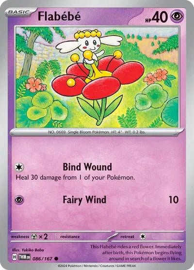 Flabebe 086/167 · Reverse Holofoil (Twilight Masquerade) by S2G FC on MYNTED