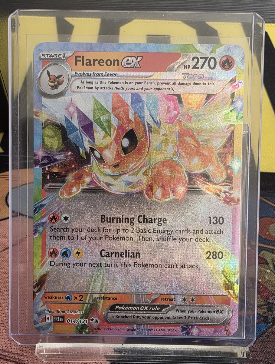 Flareon ex 014/131 - Prismatic Evolutions by shad0wknightTCG on MYNTED