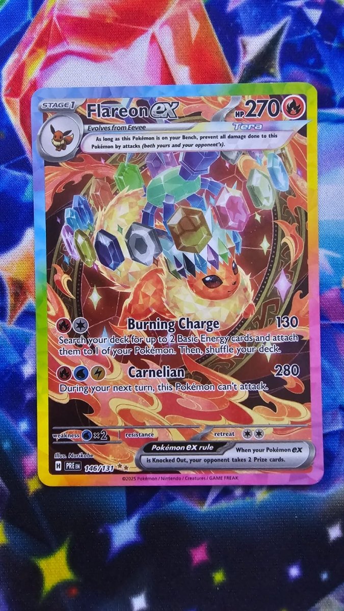 Flareon EX 146/131 - Prismatic Evolutions - Special Illustration Rare by Light Collectibles on MYNTED