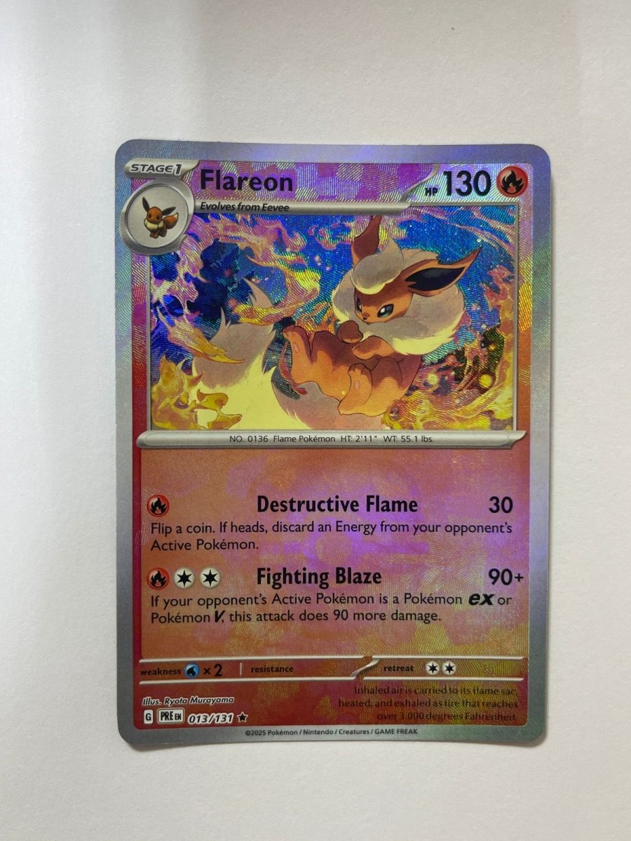 Flareon (Master Ball Pattern) 013/131 by Card Market Ahuy on MYNTED
