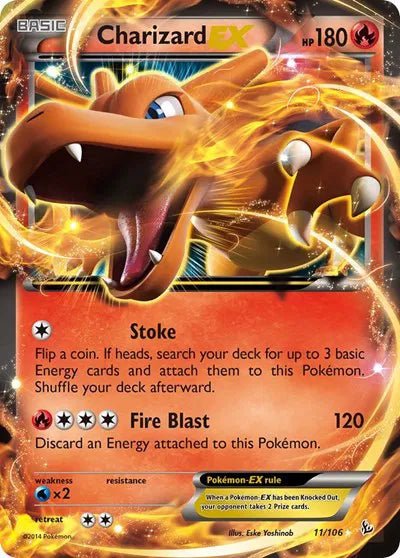 Flashfire Charizard EX 11/106 by PlayVault on MYNTED