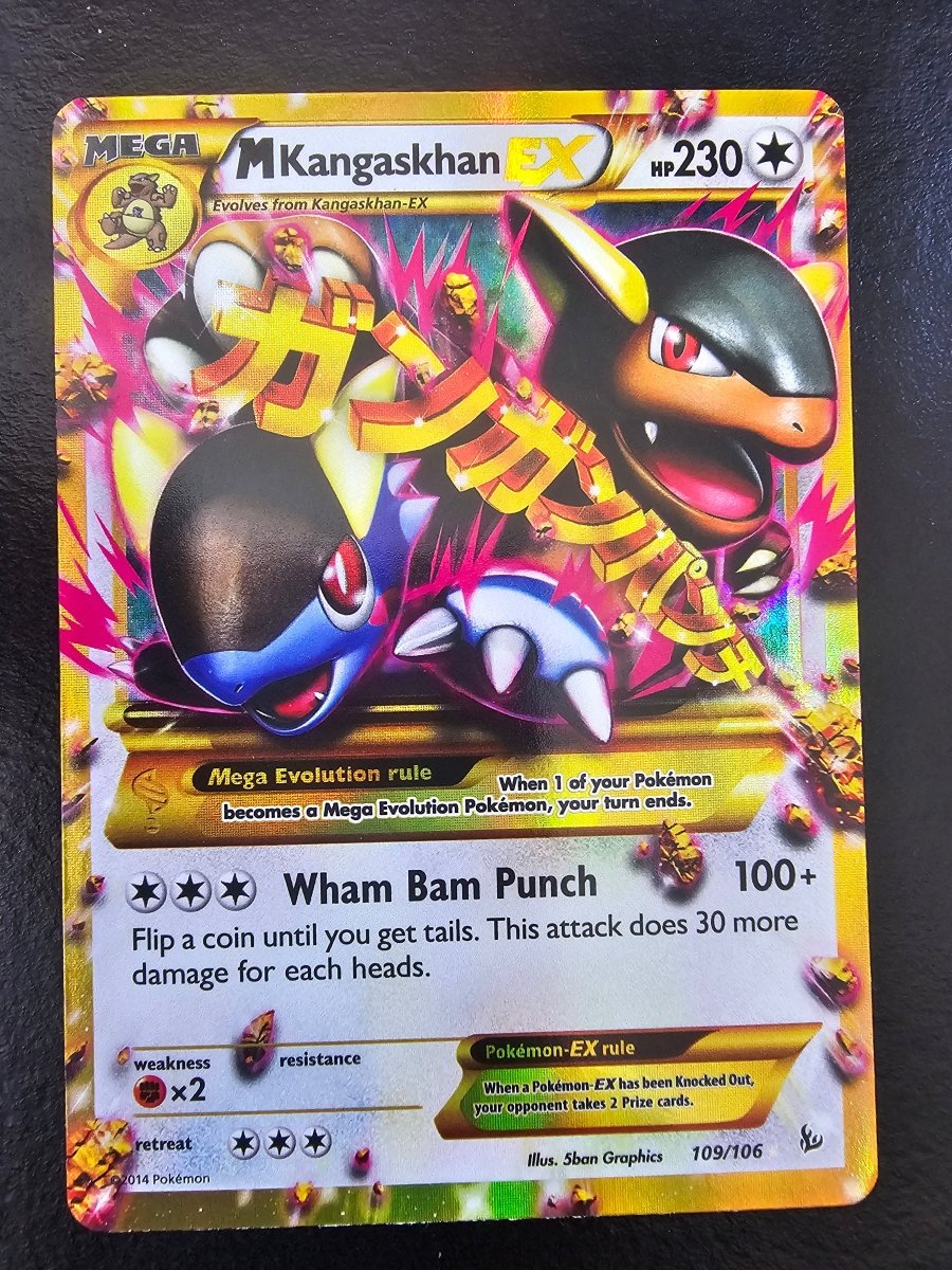 Flashfire M Kangaskhan Ex 019 - LP by PlayVault on MYNTED