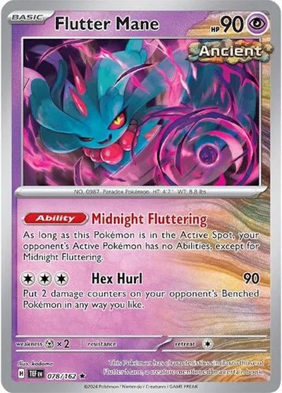 Flutter Mane 078/162 · Holofoil (Temporal Forces) by S2G FC on MYNTED