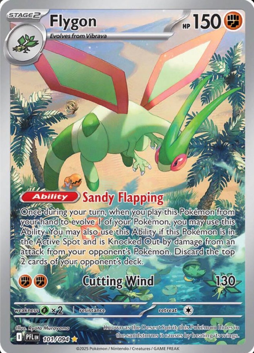 Flygon 101/094 - Phantasmal Flames by PokeDoke on MYNTED