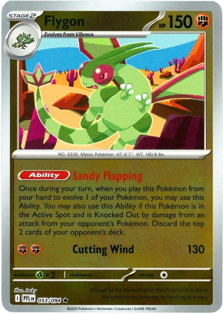 Flygon [Reverse Holo] 53 Pokemon Phantasmal Flames by Moe‘s Vault on MYNTED
