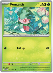 Fomantis 013/182 Reverse Holo | Scarlet & Violet – Destined Rivals by Worth the XP on MYNTED