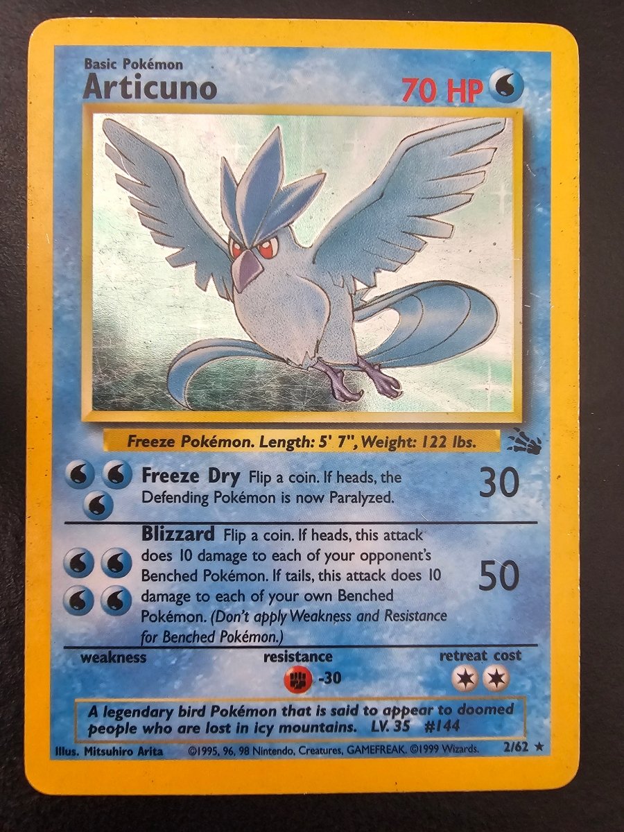 Fossil Articuno 2 - HP by PlayVault on MYNTED