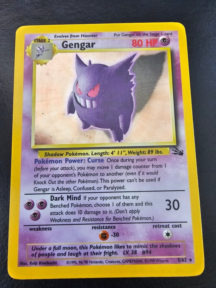 Fossil Gengar 5 - HP by PlayVault on MYNTED
