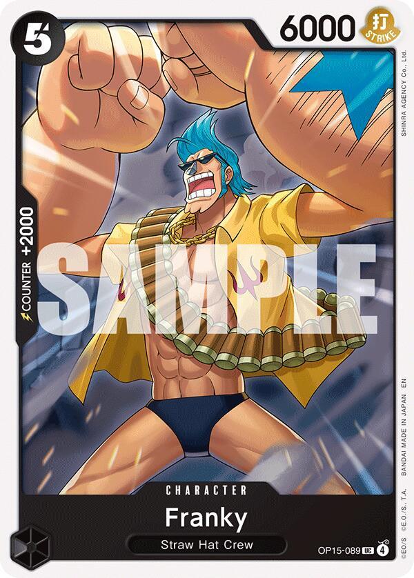 Franky - Adventure on Kami's Island (OP15 - EB04) by TCGDON on MYNTED