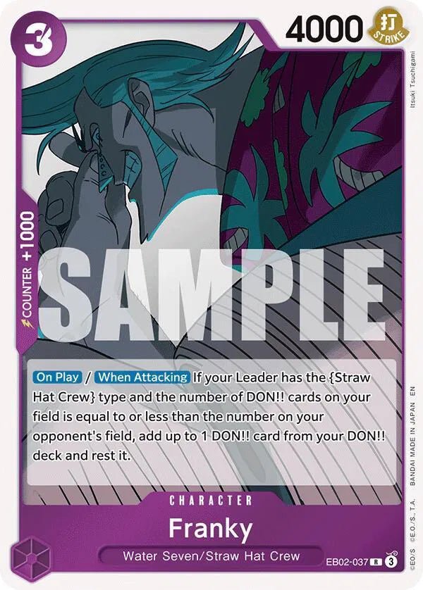 Franky Extra Booster: Anime 25th Collection R EB02 - 037 by Schmutzfink TCG on MYNTED