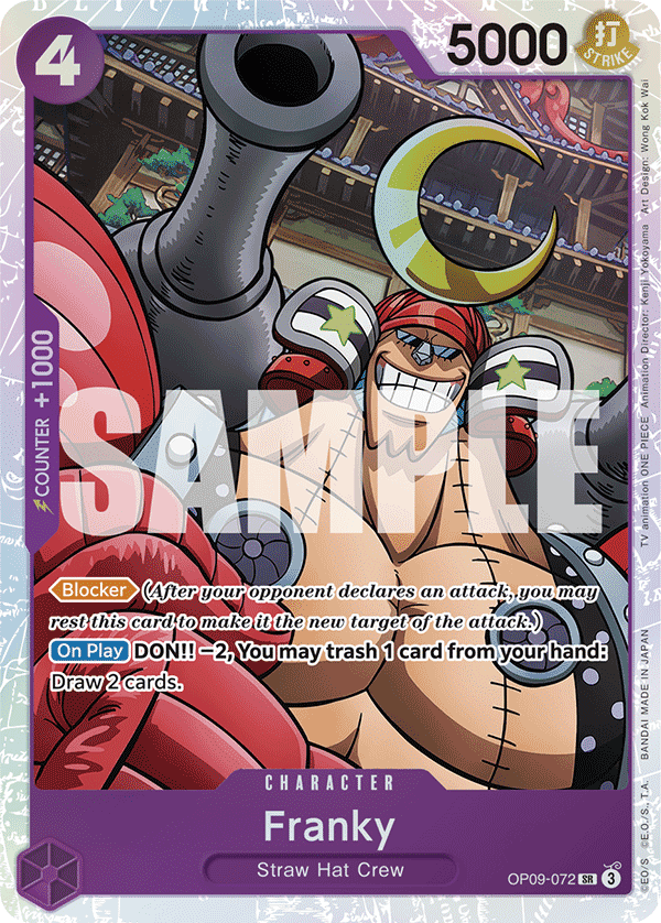 Franky OP09 - 072 by PlayVault on MYNTED