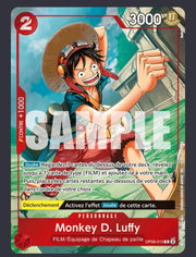 Monkey D Luffy -  French 1st Anniversary Pack - Foiled