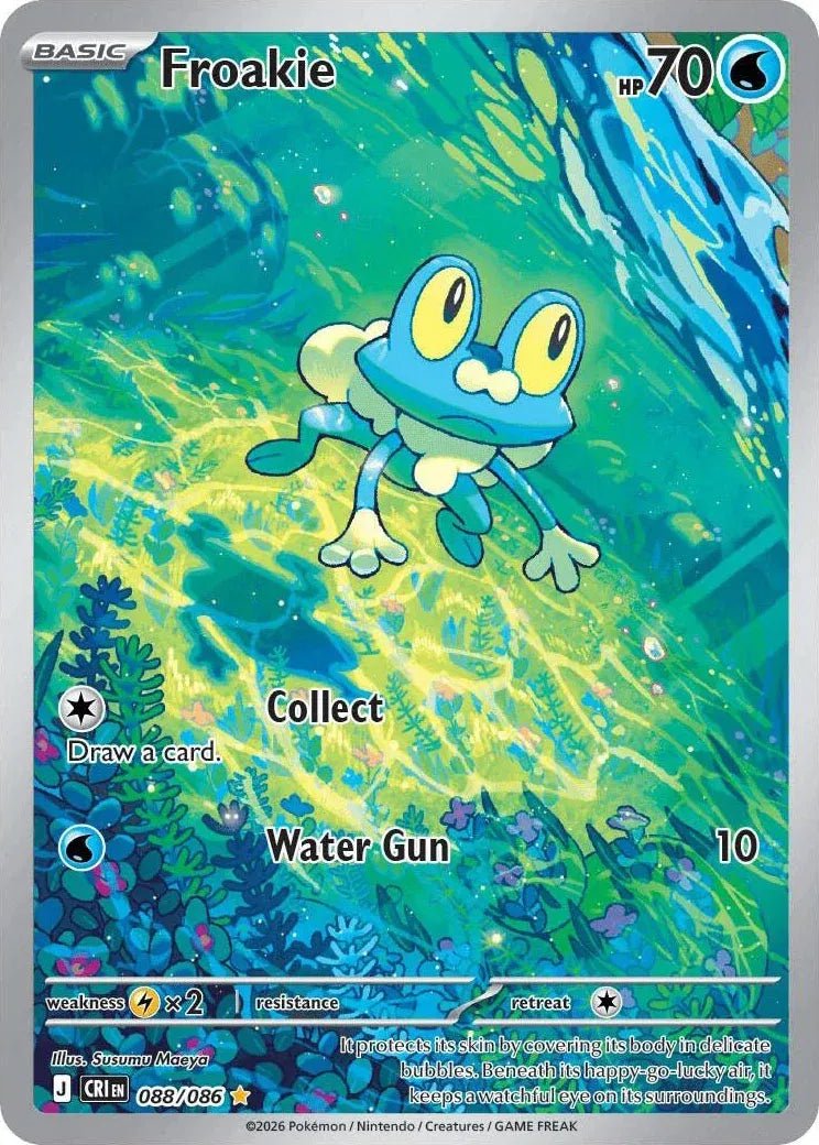 Froakie - 088/086 by The Archive Stop on MYNTED