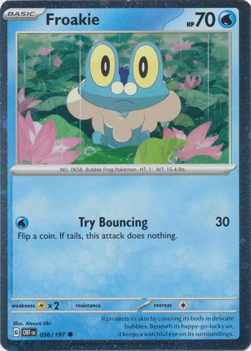 Froakie (Cosmos Holo Promo) - 056/197 by PokeCollect on MYNTED