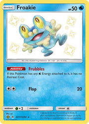 Froakie - Hidden Fates: Shiny Vault (HIF:SV) by The Greatest on MYNTED