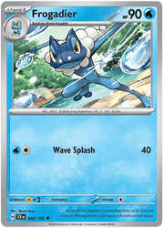 Frogadier 040/142 Uncommon | Scarlet & Violet – Stellar Crown by Worth the XP on MYNTED