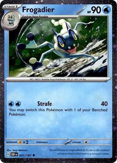 Frogadier - 057/197 - Cosmos Holo by The Archive Stop on MYNTED