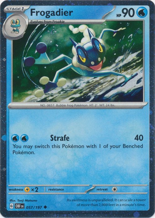 Frogadier (Cosmos Holo Promo) - 057/197 by PokeCollect on MYNTED
