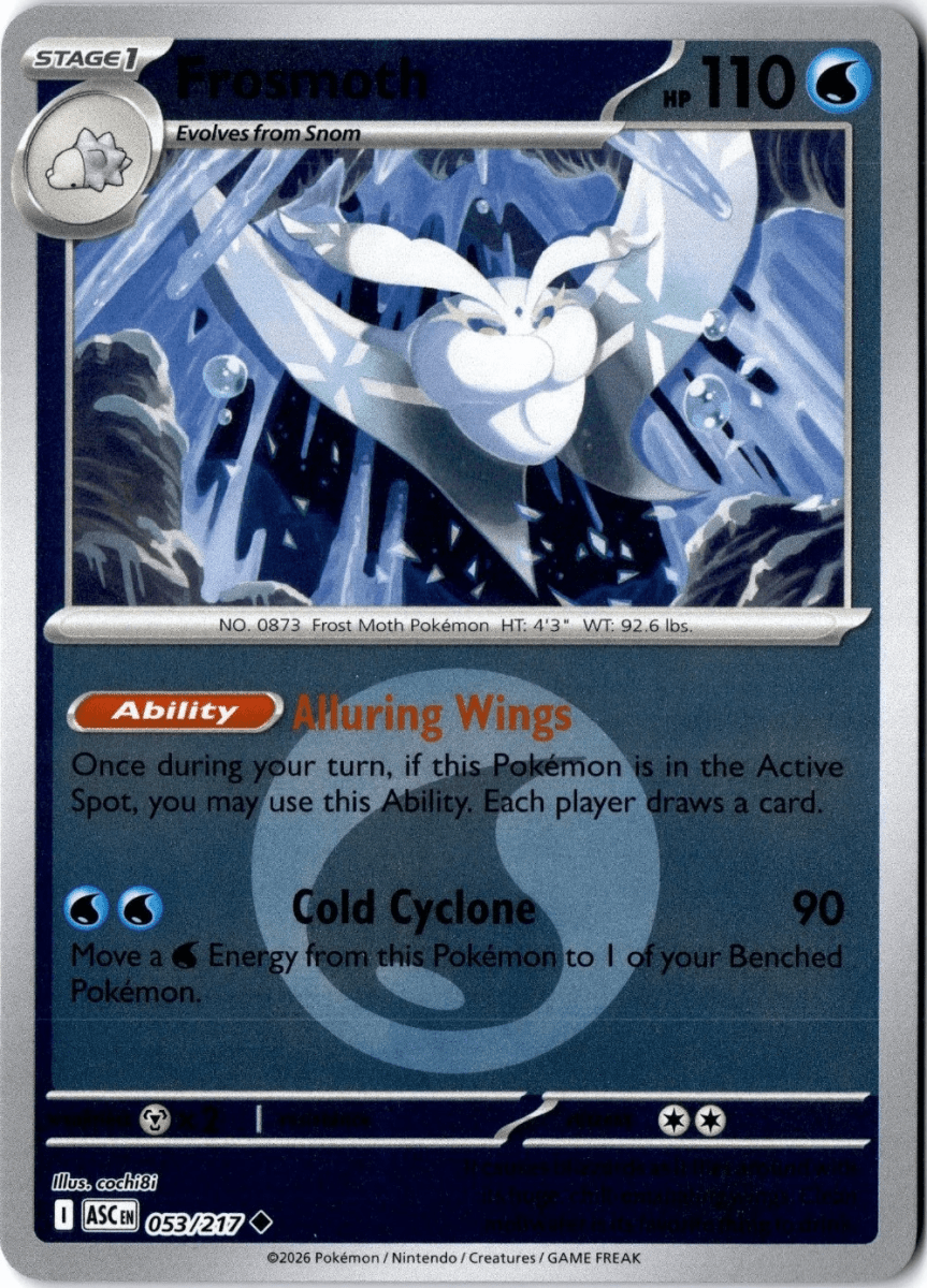 Frosmoth - 053/217 (Energy Symbol Pattern) - ME: Ascended Heroes (ASC) by SAFAQATI on MYNTED