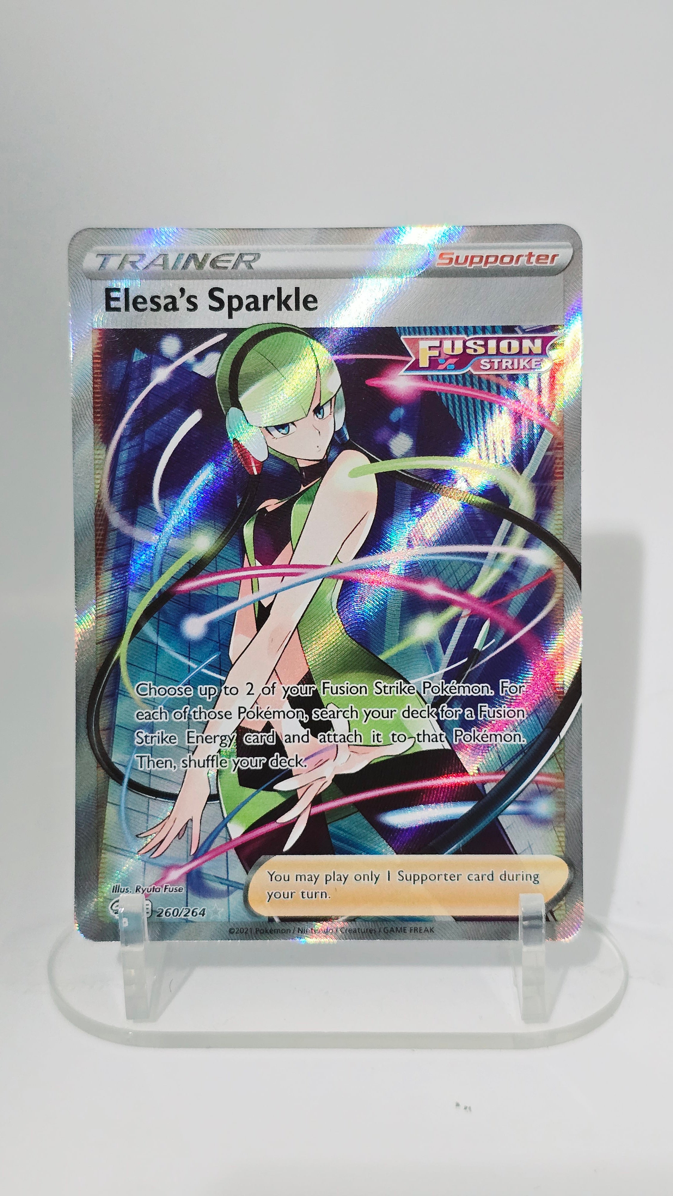 Elesa's Sparkle (Full Art) - Fusion Strike - UR 260/264 - English