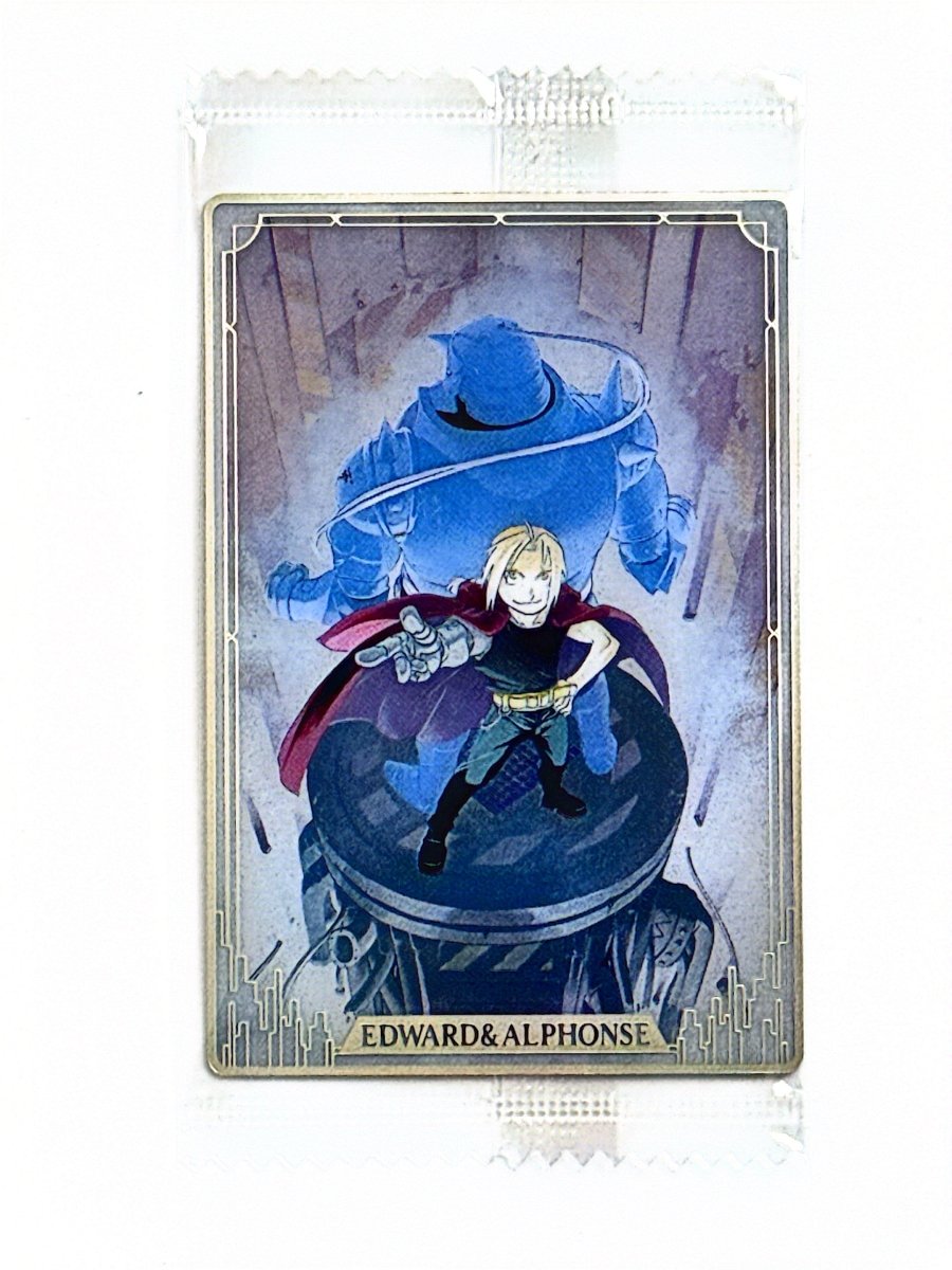 Fullmetal Alchemist - Wafer Card - Edward & Alphonse - SR2 - 30 (Sealed) by TCGDON on MYNTED