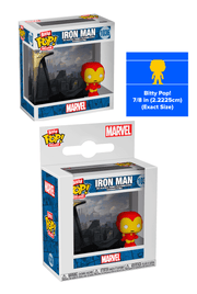 Funko Bitty POP! Deluxe Marvel - Iron Man (Avenger Tower) 1036 (Bitty Sized POP 2.22 cm) by POPs N Collectibles on MYNTED
