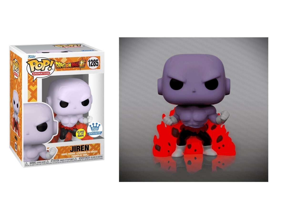 Funko POP! Animation: Dragonbal Super - Jiren (Glow) 1285, Funko Shop Exclusive Sticker by POPs N Collectibles on MYNTED