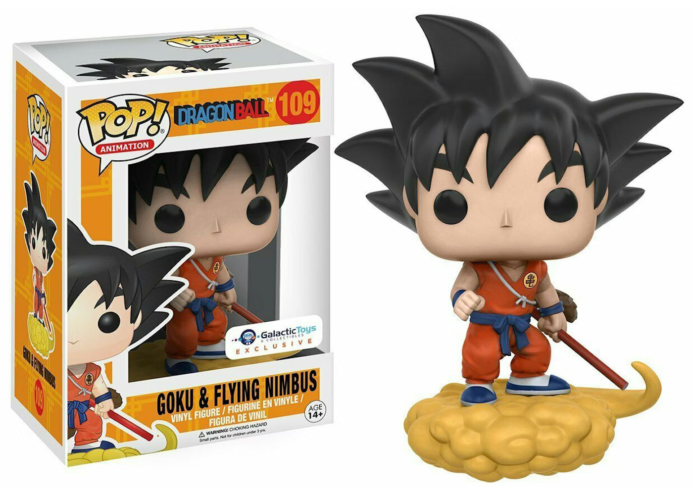 #109 Dragonball Goku & Flying Nimbus (Galactic Toys Exclusive)